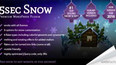Photo of [Download-S1] 5sec Snow - Wordpress Plugin