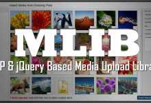 Photo of [Download-S1] mLIB - PHP & jQuery based media upload library