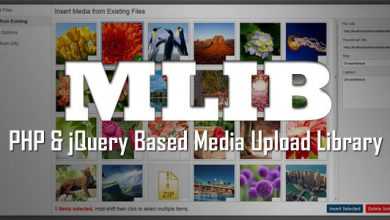 Photo of [Download-S1] mLIB - PHP & jQuery based media upload library