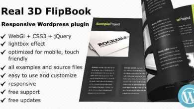 Photo of [Download-S1] Real 3D FlipBook v2.9.6 - WordPress Plugin