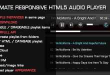Photo of [Download-S1] HTML5 Audio Player with Playlist