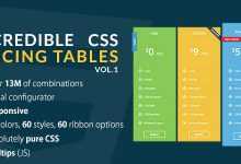Photo of [Download-S1] Incredible CSS Pricing Tables Vol.1