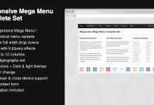 Photo of [Download-S1] Responsive Mega Menu Complete Set