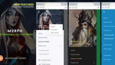 Photo of [Download-S1] Morph: Customizable Fly-Out WordPress Menu