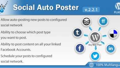 Photo of [Download-S1] Social Auto Poster v2.2.1 - WordPress Plugin