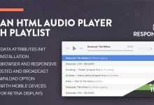 Photo of [Download-S1] Clean HTML Audio Player with Playlist