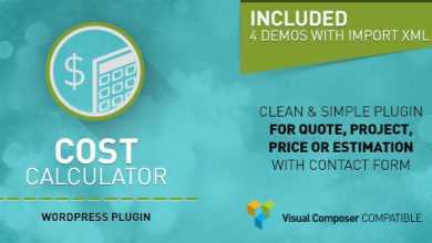 Photo of [Download-S1] Cost Calculator - WordPress Plugin