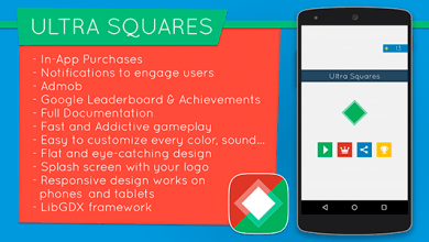 Photo of [Download-S1] Ultra Squares - Highly Addictive Game Template