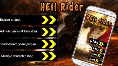 Photo of [Download-S1] Hell Rider - Admob Multiple character Leadeboard