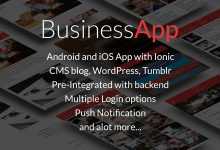 Photo of [Download-S1] BusinessApp - Ionic iOS/Android Full Application with powerful CMS
