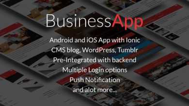 Photo of [Download-S1] BusinessApp - Ionic iOS/Android Full Application with powerful CMS