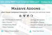 Photo of [Download-S1] Visual Composer Extensions - Massive Addons v1.2.1
