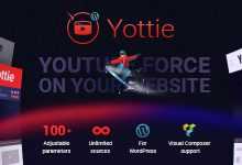 Photo of [Download-S1] Yottie v1.2.1 - YouTube Channel WordPress Plugin