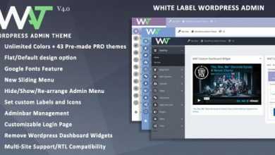 Photo of [Download-S1] WordPress Admin Theme v4.0