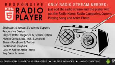 Photo of [Download-S1] Radio Player With Playlist - Shoutcast and Icecast
