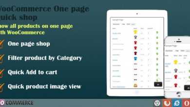 Photo of [Download-S1] WooCommerce Quick Order One Page Shop v1.3