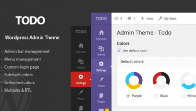 Photo of [Download-S1] Todo v1.0.1 - Wordpress Admin Theme & Login Page