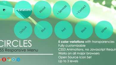 Photo of [Download-S1] Circles Responsive Menu