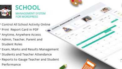 Photo of [Download-S1] School Management System for Wordpress