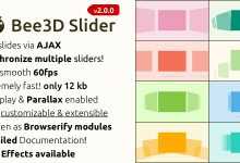 Photo of [Download-S1] Bee3D Slider - Touch-Enabled Pure JS Plugin