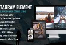 Photo of [Download-S1] Instagram Element - Cornerstone Element for Wordpress