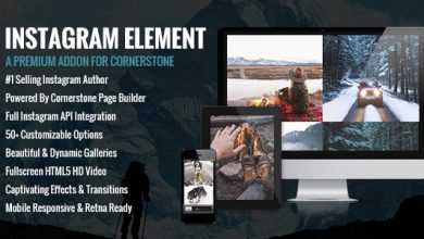 Photo of [Download-S1] Instagram Element - Cornerstone Element for Wordpress