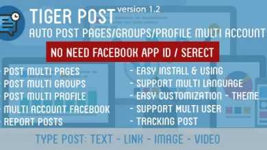 Photo of [Download-S1] Tiger Post - Facebook Auto Post Multi Pages/Groups/Profiles