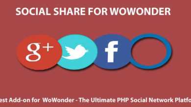 Photo of [Download-S1] Social share For Wowonder