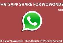 Photo of [Download-S1] Whatsapp Share For Wowonder