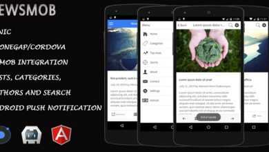 Photo of [Download-S1] NewsMob v1.3 - Ionic Cordova Phonegap News Hybrid App and Website