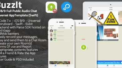 Photo of [Download-S1] Buzz It | iOS 8/9 Universal Public Audio Chat App (Swift)