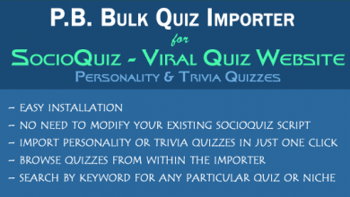 Photo of [Download-S1] Bulk Quiz Importer for SocioQuiz - Personality and Trivia