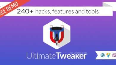 Photo of [Download-S1] Ultimate Tweaker for WordPress v1.4.2