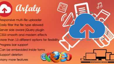 Photo of [Download-S1] Arfaly.js - Powerful & responsive multi digital file uploader