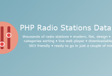 Photo of [Download-S1] PHP Radio Stations Database v1.4