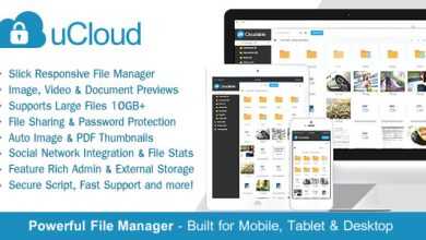Photo of [Download-S1] uCloud (previously Cloudable) - File Hosting Script - Securely Manage, Preview & Share Your Files
