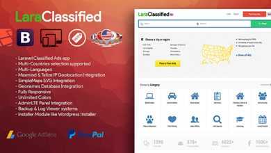 Photo of [Download-S1] LaraClassified v3.2 - Geo Classified Ads CMS