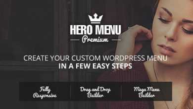 Photo of [Download-S1] Hero Menu v1.8.8 - Responsive WordPress Mega Menu Plugin