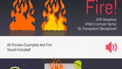 Photo of [Download-S1] Cartoon Vector Fire - HTML5 Edge Banner Animation