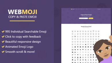 Photo of [Download-S1] WebMoji - Searchable, Copy & Paste Emoji Directory