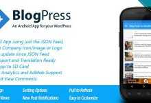 Photo of [Download-S1] BlogPress v2.1 - An Android App for your WordPress