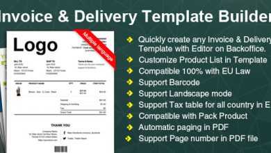 Photo of [Download-S1] Woocommerce Invoice & Delivery Template Builder
