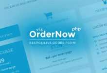 Photo of [Download-S1] OrderNow v1.4 - Responsive PHP Order Form