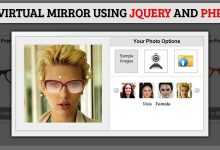 Photo of [Download-S1] Virtual Mirror Using jQuery and PHP