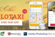 Photo of [Download-S1] AloTaxi v1.2 - Mobile App Template