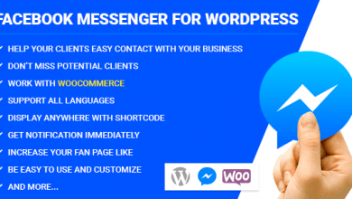 Photo of [Download-S1] Facebook Messenger for WordPress v2.1