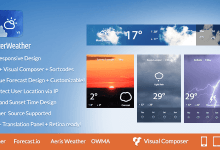 Photo of [Download-S1] Better Weather v3.1 - WordPress and Visual Composer Widget