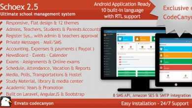 Photo of [Download-S1] Schoex v2.5 - Ultimate school management system