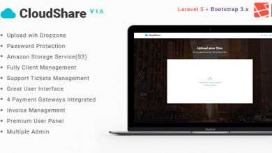 Photo of [Download-S1] CloudShare v1.6 - Online File Sharing Application