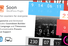 Photo of [Download-S1] Soon Countdown Pack v1.8.1 - Responsive WordPress Plugin